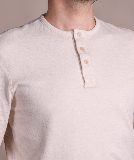 Double Face Henley Shirt