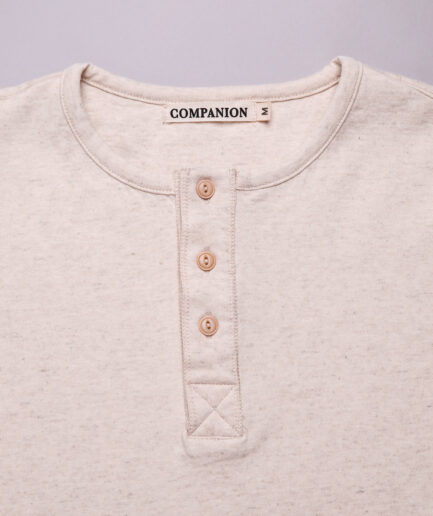 Double Face Henley Shirt