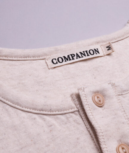 Double Face Henley Shirt