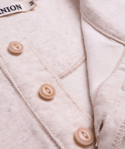 Double Face Henley Shirt