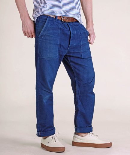 Indigo Fatigue Pants