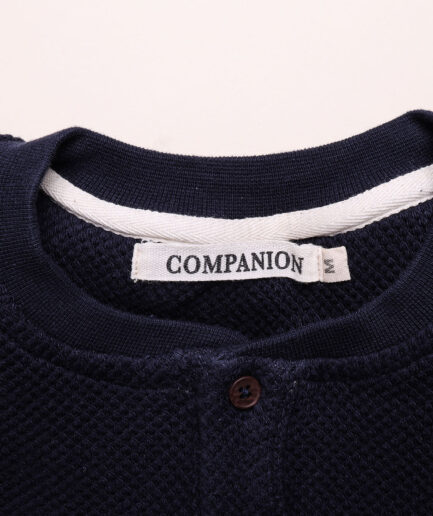 Henley Waffle Japan - Navy