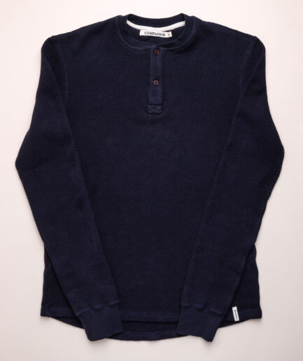Henley Waffle Japan - Navy
