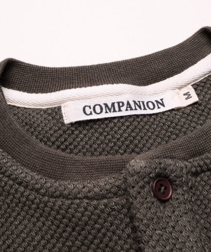 Henley Waffle Japan - Olive