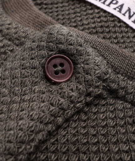 Henley Waffle Japan - Olive