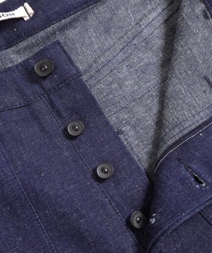 S239 Japanese Neppy Denim Fatigue Shorts. W30