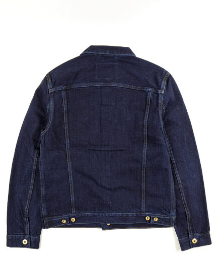 S301 Natural Indigo Overdyed Selvedge Denim Jacket. Size XS/XXS
