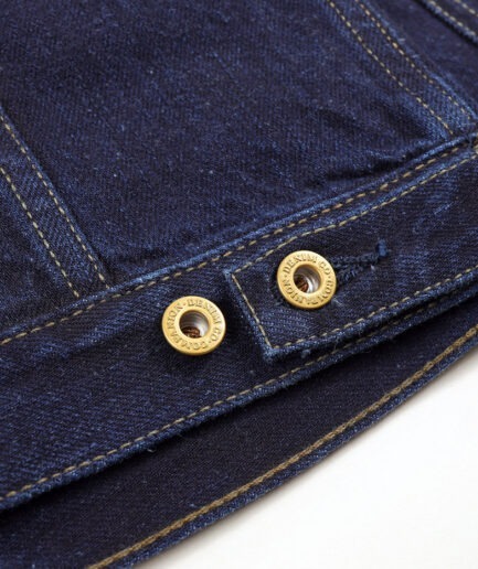 S301 Natural Indigo Overdyed Selvedge Denim Jacket. Size XS/XXS