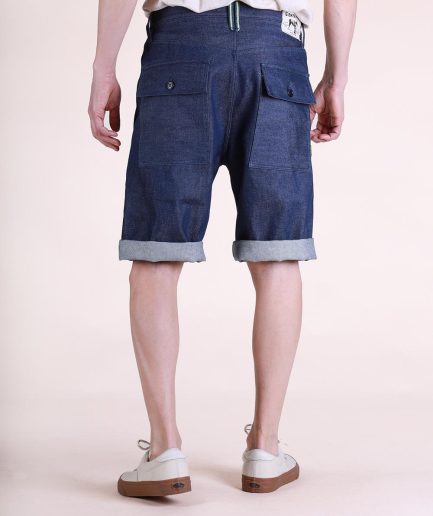 S321, Fatigue Lime Selvedge Shorts, Cone Denim. W31