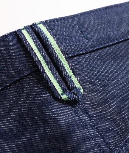 S321, Fatigue Lime Selvedge Shorts, Cone Denim. W31